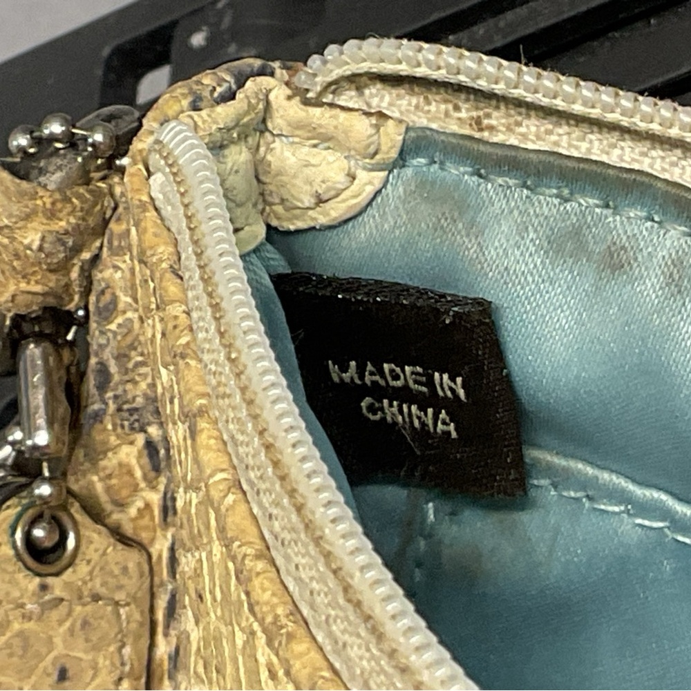 Coach 45126 Kristin Embossed Python Snake Skin Me… - image 4